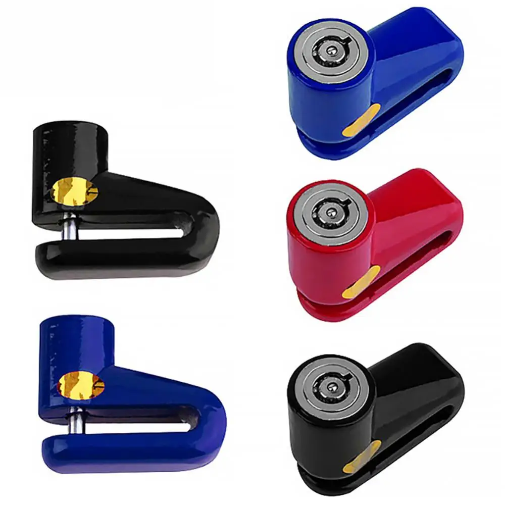 Heavy Duty Motorcycle Mountain Bicycle E-Bike Disk Brake Safety Anti-Theft Lock