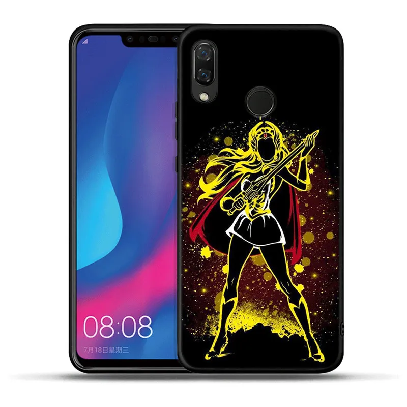 Мягкий силиконовый чехол queen Princess Alice Ariel для Honor 20 Pro 10 9 9i 8 Lite 8X8 S 8C 7A 7X V20 View 20 Black Cover Coque Etui