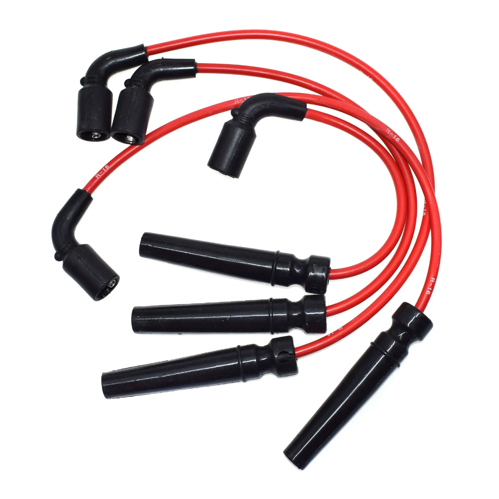 WOLFIGO 4 шт. набор свечей зажигания для Chevrolet Aveo Aveo5 Pontiac Wave Suzuki Swift Daewoo Lanos 56010