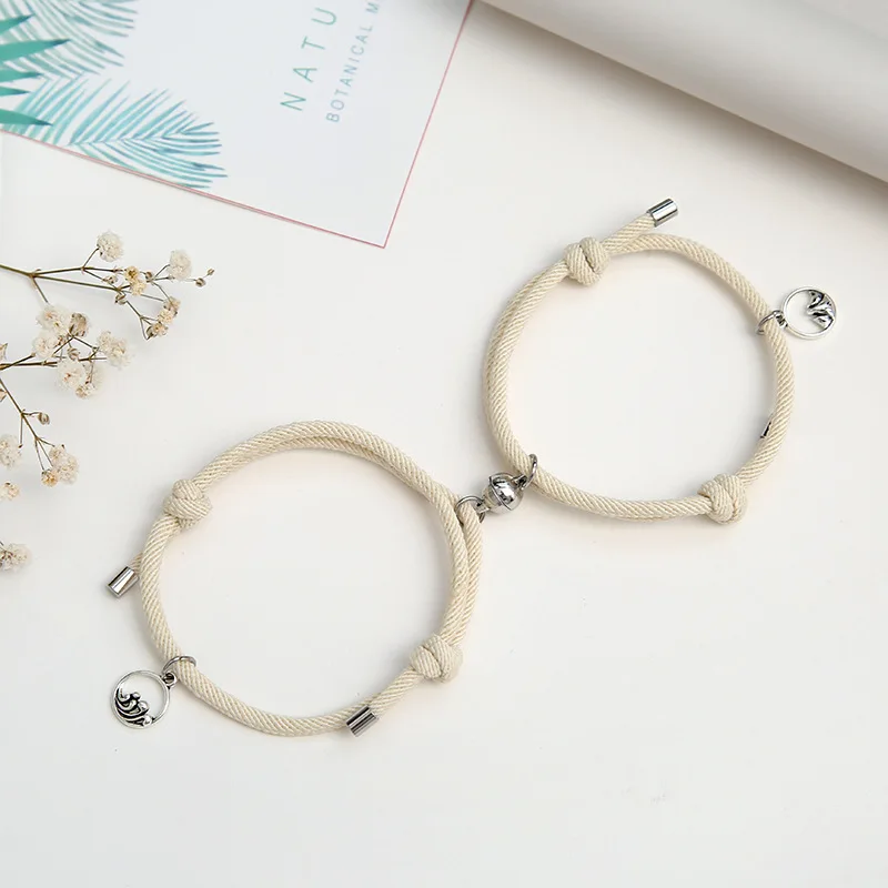 Cute Magnetic Bracelets for Friends or Couples (15+ Designs)