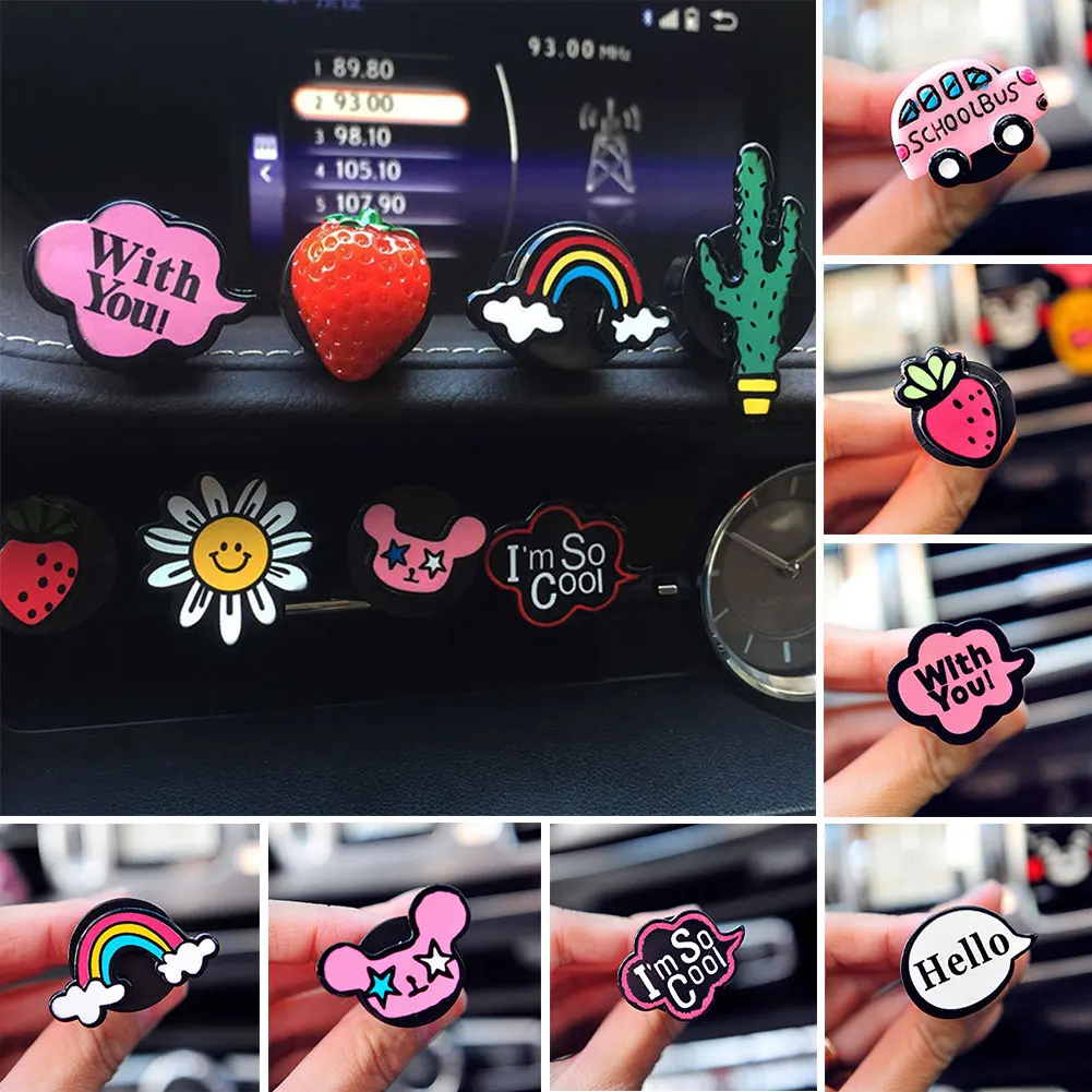 Air Fresheners Perfume Clip Car Fragrance Vent Vent Car Accessories