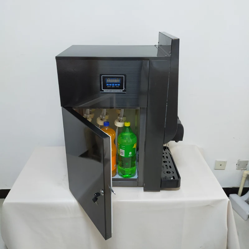 Efficient Silent Cold Drink Cola Water Dispenser Cola Vending Machine 3 Flavors Soda Drink Machine