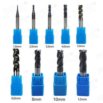

1pcs carbide end mill endmills cutter HRC45 4F Tungsten Steel Milling Cutter EndMills CNC tool