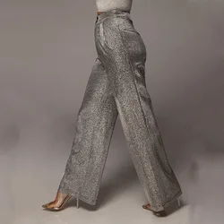Pantalon ample décontracté pour femmes, Streetwear de plein air au Design Unique, costume de ville, pantalon à jambes larges 