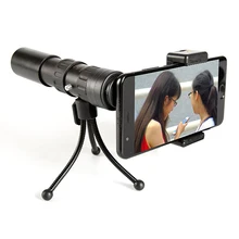 Дропшиппинг объектив камеры мобильного телефона 10-30x25 зум телеобъектив внешний телескоп для смартфона