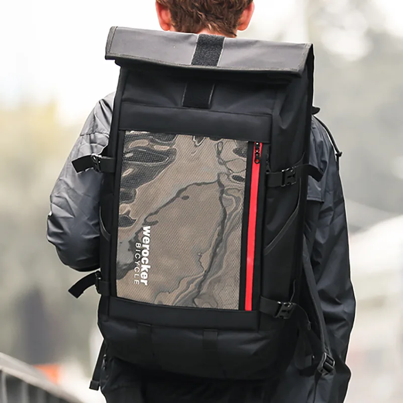 

Backpack Male Large-Capacity Bag Travel Backpack Mountaineering Bag Outdoor Leisure Travel Bag Fashion Luggage Bag