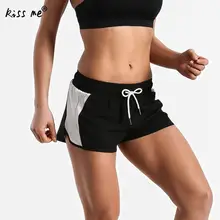 Дышащие шорты для йоги для женщин, однотонный спортивный костюм для бега, впитывающий пот, спортивная одежда для фитнеса, спортивные шорты для бега на открытом воздухе