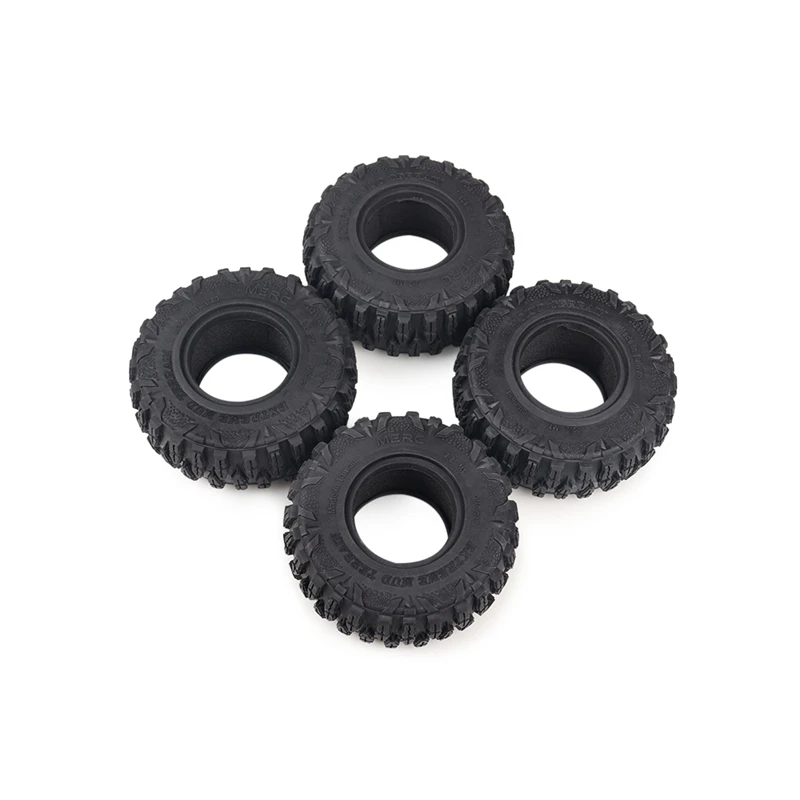 

4Pcs 120Mm 2.2 Inch Rubber Rocks Tires / Wheel Tires for 1:10 RC Rock Crawler Axial SCX10 90047 D90 D110 TF2 Traxxa S TRX-4