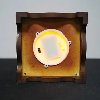 

Wooden Handmade Ramadan Lantern Eid Mubarak Quran Lettering LED Light Ramadan K1MF