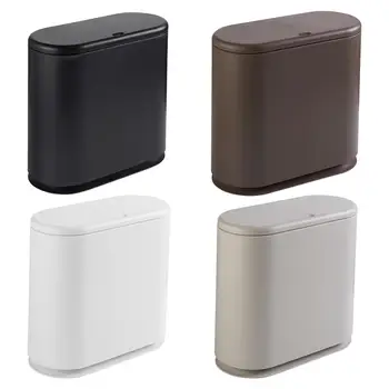 

Portable Press-type Dustbin Classified Bucket Flip Cover Bucket-type Waste Bin Simple Style Household Cleaning Accessories