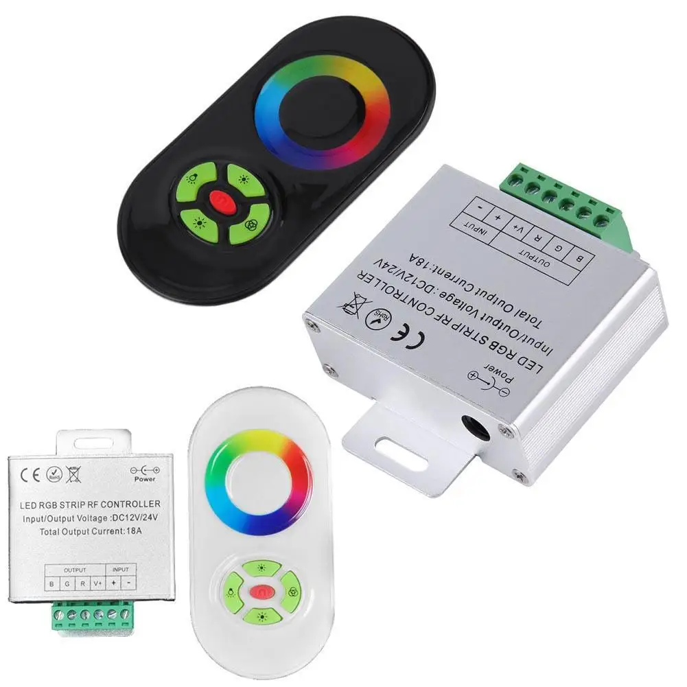 Настенный акриловый сенсорный Панель светодиодный контроллер Диммер для RGB/RGBW