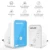 Wavlink 1 пара AV500 WiFi Powerline Ethernet Adapter wifi extender 300 Мбит / с PLC adapter homeplug Network Powerline Adapter