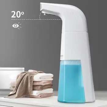 

300ml Touchless Bathroom Dispenser Smart Sensor Liquid Soap Dispenser for Kitchen Hand Free Automatic Soap Dispenser Washing