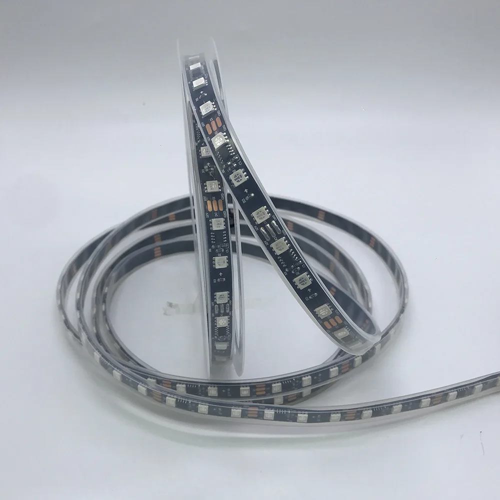 SM16703 WS2811 Addressable Rgb Led Strip 60 leds/M 12V digital 5050 programable 5M Smart Pixel Led Tape for led madrix project