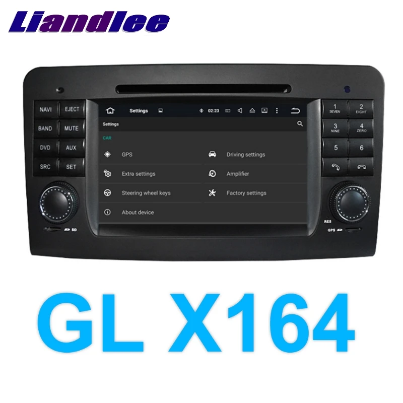 Liandlee автомобильный мультимедийный плеер NAVI для Mercedes Benz MB GL X164 GL350 GL450 Comand NTG CarPlay TPMS Стерео gps навигация