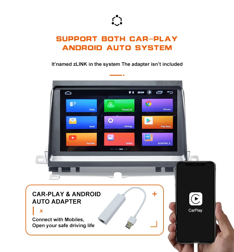 ZLTOOPAI Android 10 Автомобильный мультимедийный плеер радио для Land Rover Discovery 3 LR3 L319 2004-2009 Стерео gps навигация головное устройство