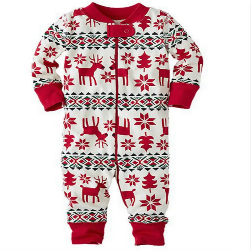 Семейный Рождественский пижамный комплект; одежда для мамы и ребенка; свитер с длинными рукавами и принтом+ штаны; комплект из 2 предметов; Семейные комплекты