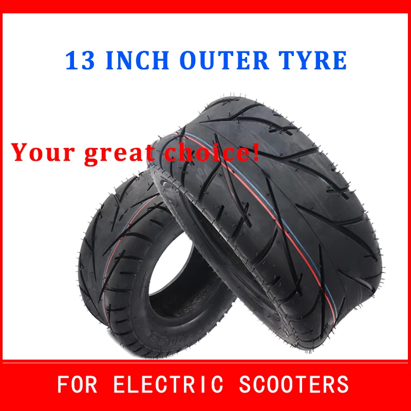 

13 Inch Tubeless Tyre 13x5.00-6.5 for Go-Kart Scooters Motorcycle FLJ K6 Tire Vacuum Wheel Scooter accessories 13*5.00-6.5