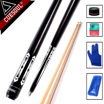 

147cm Billiard Cue with Imported American Maple Shaft Stainless Steel Joint Butt Leather Wrap Stick Billard Pool Cue