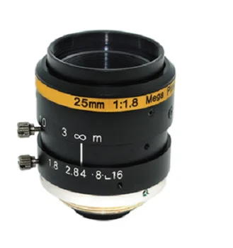 

Shenzhen Smart Security C Mount Machine Vision application 25mm low distortion fixed focus F1.8 2/3 inch 10MP Lens