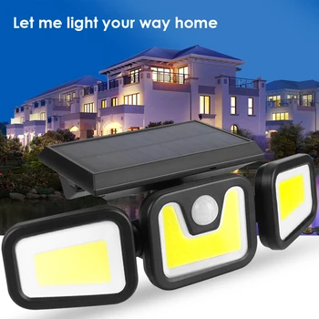 

Waterproof Motion Sensor Solar Wall Light Outdoor LED Fence Security Night Lamp Solar Power LED Waterproof Easy Installation