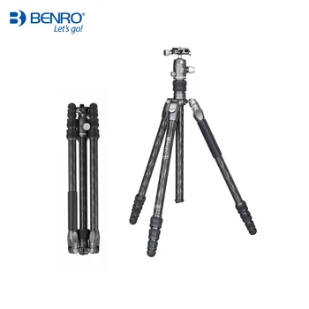 

Benro RH258C RH258CK Tripod Carbon Fiber Monopod Rhino Tripods Camera Stands 4 Section DHL Free Shipping