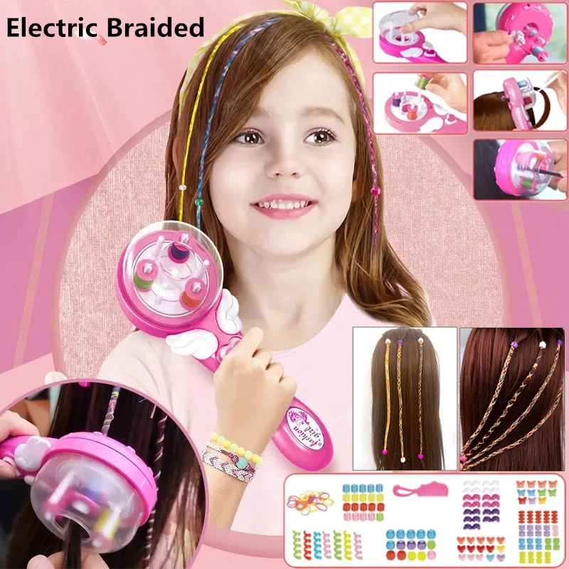 Электрическая автоматическая машинка для плетения волос сделай сам инструмент