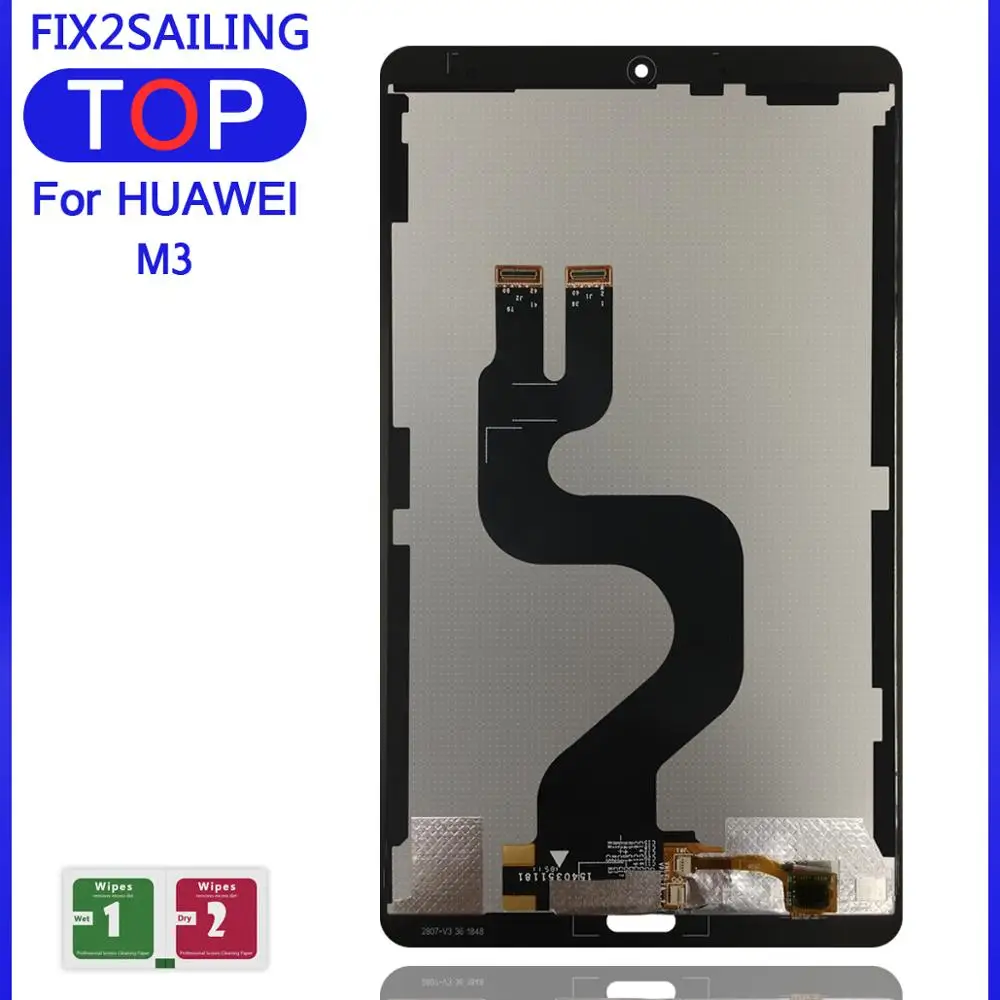 Для Huawei MediaPad M3 Lite 10 BAH-AL00 BAH-W09 Полный ЖК-дисплей + кодирующий преобразователь