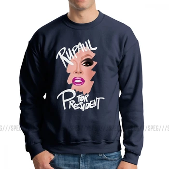 

RuPaul For President Sweatshirt RuPaul's Drag Race Men's Sweatshirt Funky Cotton Crew Neck Pullovers Premium Quality Hoodie