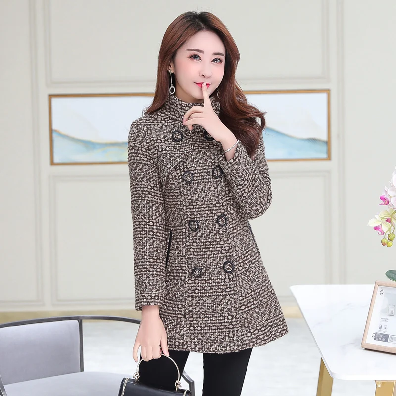 Рисунок 4 - M-6XL Женское Шерстяное Пальто