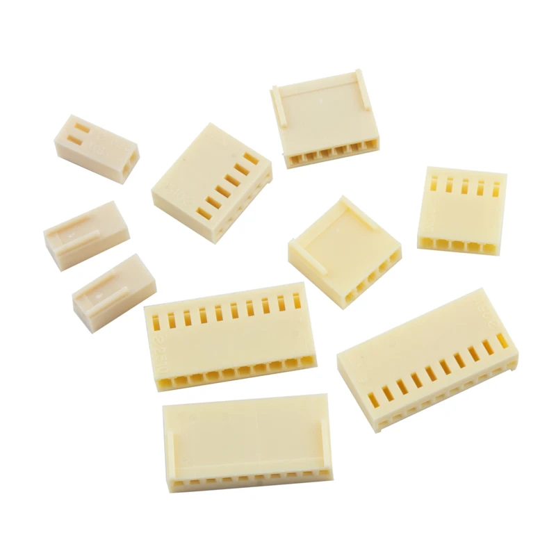 

50pcs 2510-Y KF2510 Connector Shell Plug HOUSING Plastic PITCH Female 2.54MM 2P/3P/4P/5P/6P/7P/8P/9P/10P/11P-20P for PCB Board