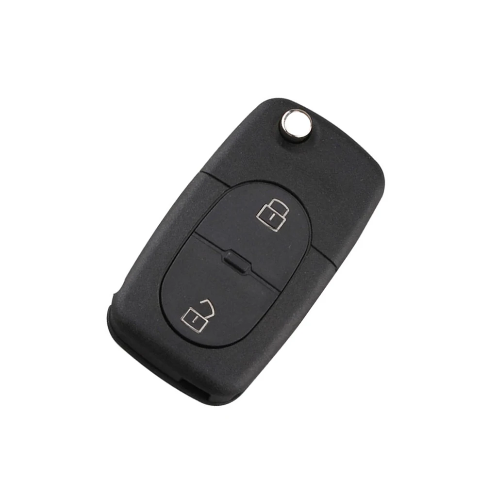 Replacement Keyless Entry Remote Flip Key Fob Fits for Golf MK4 1998 1999 2000 2001, 2x1.2x0.8 Inch