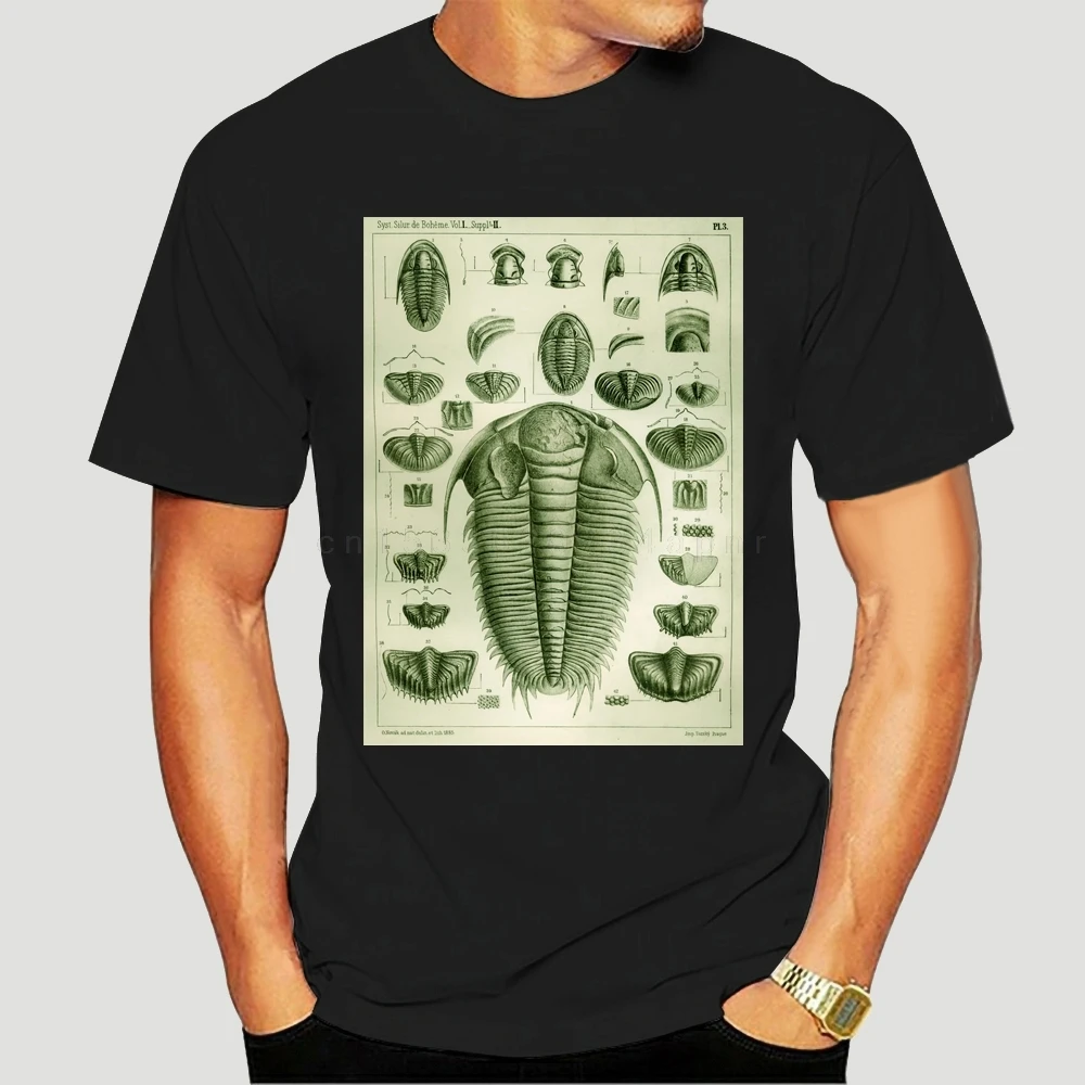 Trilobites Di Barrand Fossils Geology T-Shirt Uomo Donna Giovani Stili Nwt