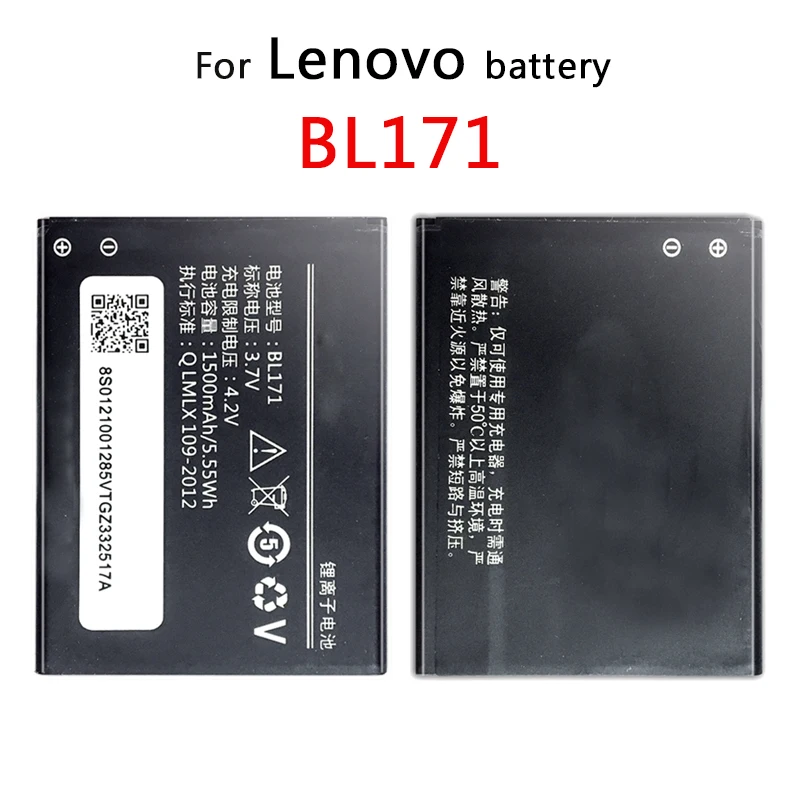 New 2000mAh BL-171 BL171 Battery For Lenovo A319 A60 A368 A500 A65 A390 A390T A356 A370e A376 Smart Phone | Мобильные телефоны и