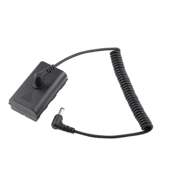 

NP-F Dummy Battery DC Coupler with Extendable Cable for NP-F970 NP-F960 NP-F770 F750 F550