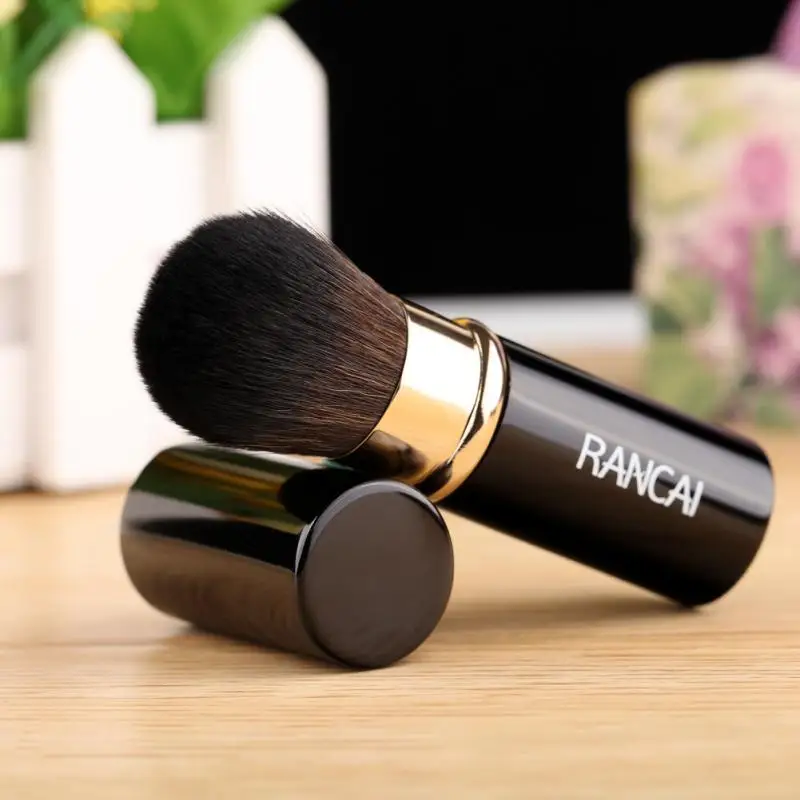 1 Pcs Retractable Makeup Brushes Powder Foundation Blending Blush Brush Make Up Cosmetics Tools