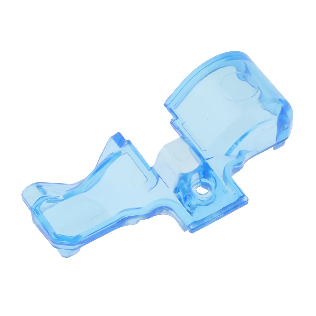 1x Light Blue RC Car Clear Gear Cover for 1/10 Traxxas Slash 4X4 HQ727 Short Truck Accessory