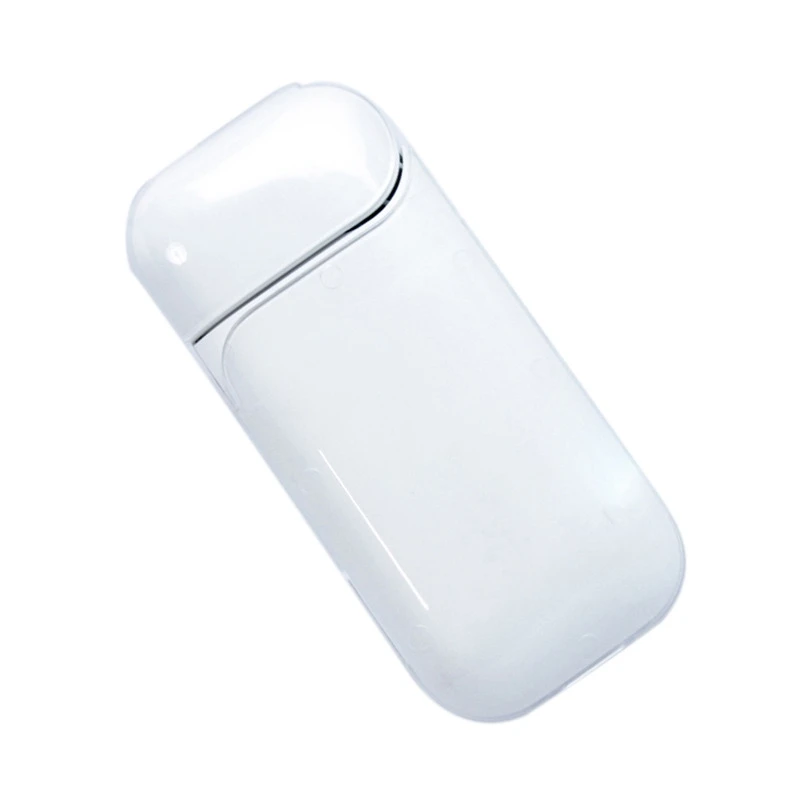 2 шт чехол для IQOS защитный IQOS 2,4 Plus чехол градиентной расцветки Твердый Чехол-серый и прозрачный