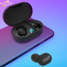 KISSCASE умные Цифровые Bluetooth наушники Беспроводные спортивные мини-гарнитура E6S наушники Bluetooth 5 HIFI Звук водонепроницаемые наушники