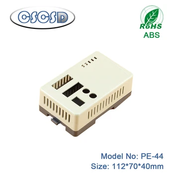 

a lot (5pcs) 112*70*40mm CSCSD power amplifier enclosure industrial box electronic enclosures plastic din rail plc enclosure abs