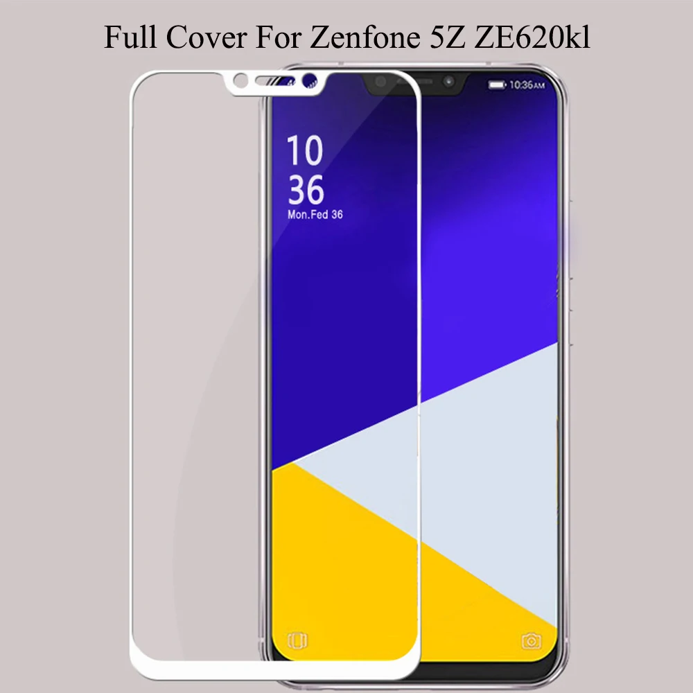 5Z ZE620KL ZS620KL стекло полное покрытие для ASUA Zenfone закаленное Защита экрана 5|Защитные