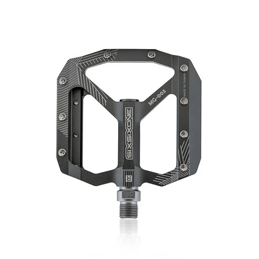 SIXSIXONE Utral герметичные велосипедные педали с ЧПУ алюминиевый корпус для MTB шоссейного велосипеда 3 подшипника педали велосипеда - Цвет: Gray