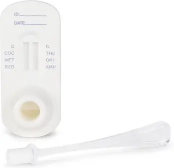 

5 test saliva for detection 6 drugs free in 48-72H THC cannabis anfetaminas benzodiacepinas cocaine methamphetamine...