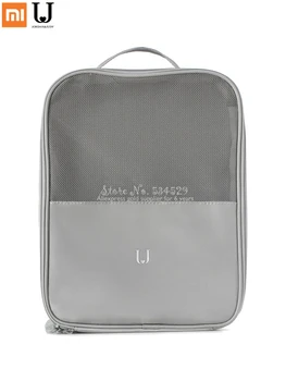 

Foldabe 600D Oxford Cloth Shoe Storage Bag Organizer Portable Outdoor Travel Waterproof Storage Bag Case with Zipper Portable