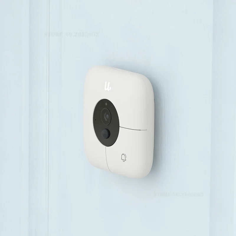  Xiaomi Intelligent Video Doorbell R1 PIR Motion Detection Remote Real-time Viewing 1080P HD Wide-an
