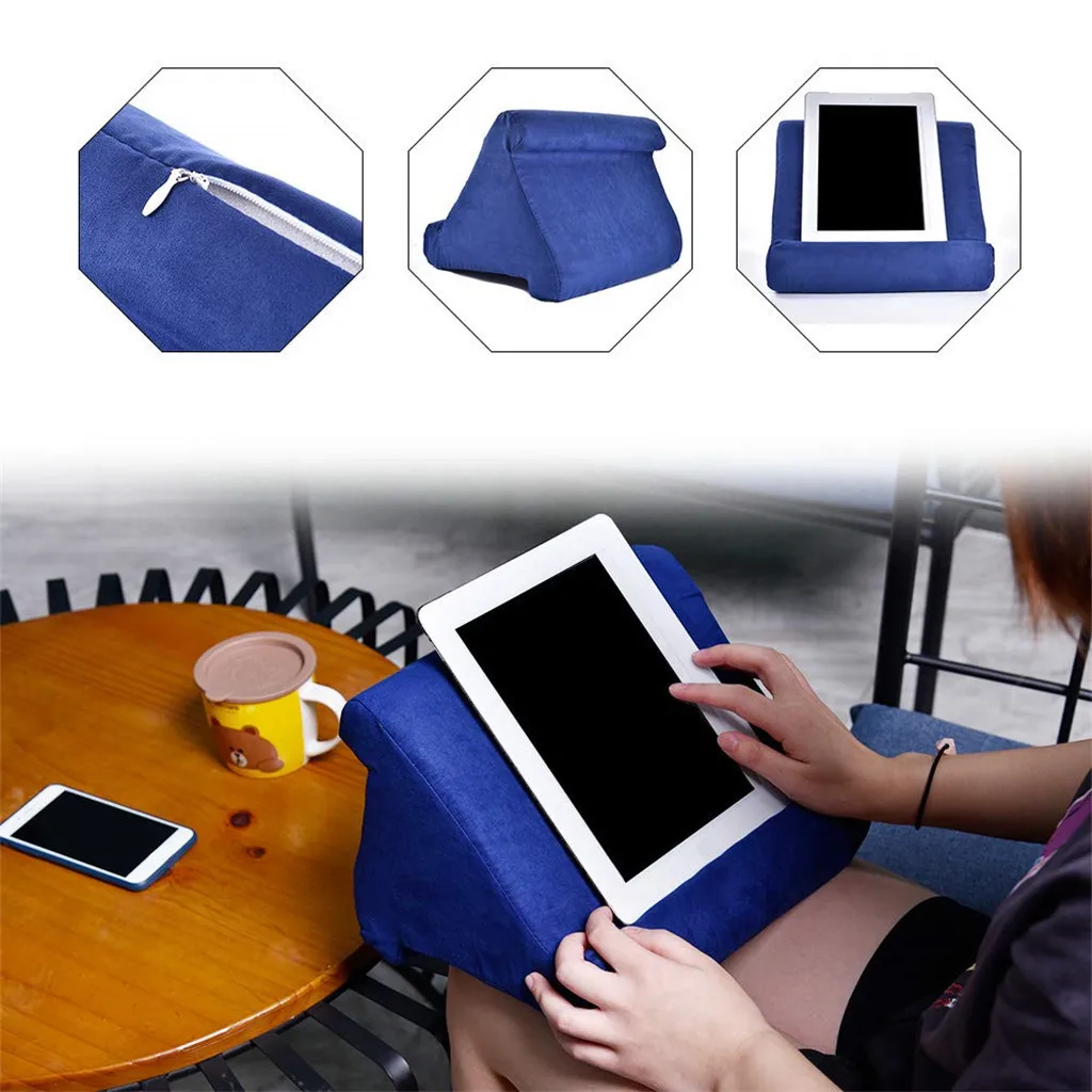 Подушка 2019Top многоугольная мягкая подушка на коленях Подставка для Ipad планшетов книги журналов Oreiller g91010