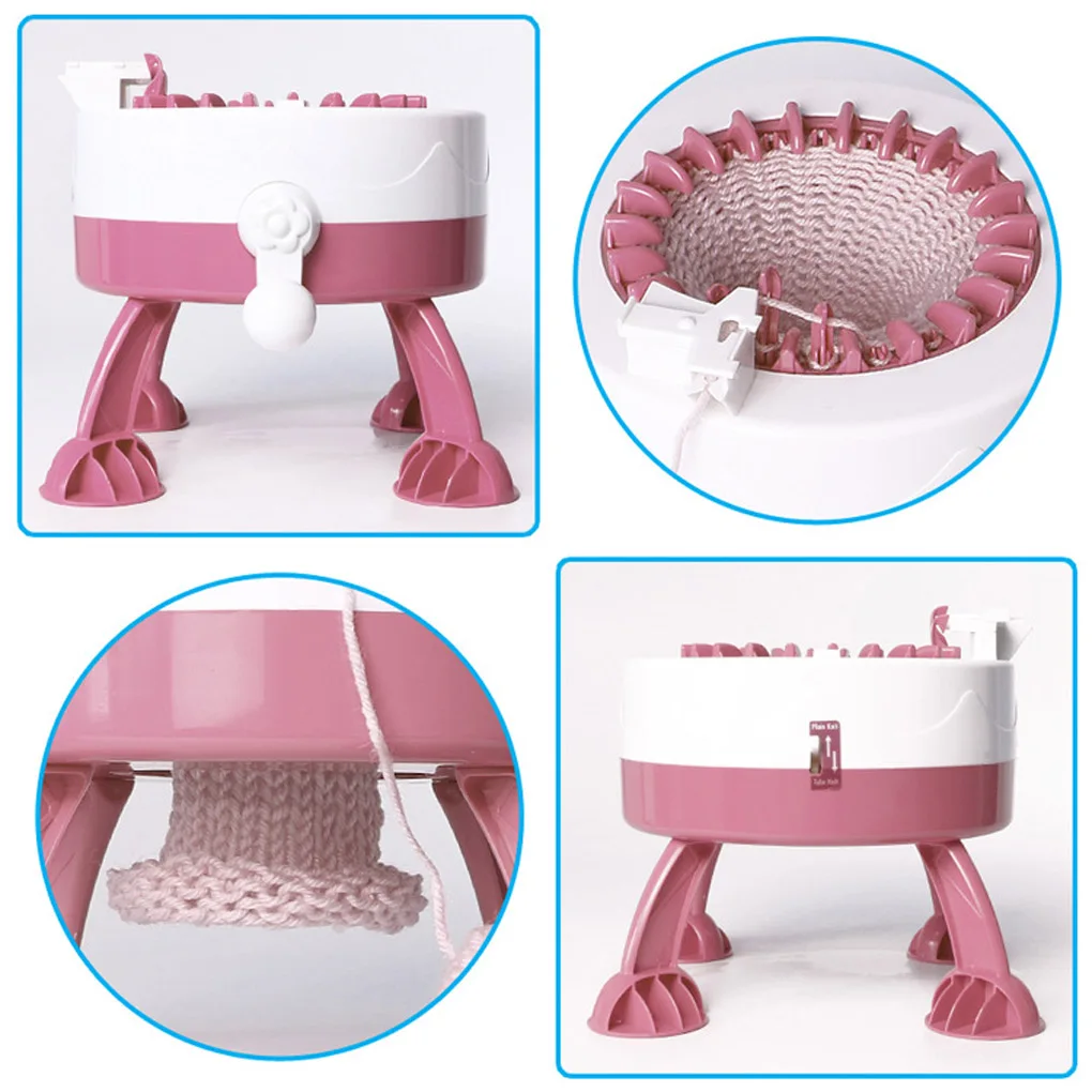 Вязальная машина, пряжа набор игл для детского рукоделия свитер плетение Инструмент для плетения развивающие игрушки подарки