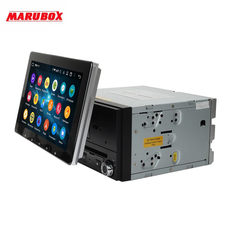MARUBOX головное устройство универсальное 2 Din 8 ядерный Android 9,0, 4 Гб ОЗУ, 64 ГБ, gps навигация, стерео радио, Bluetooth, DSP KD8080
