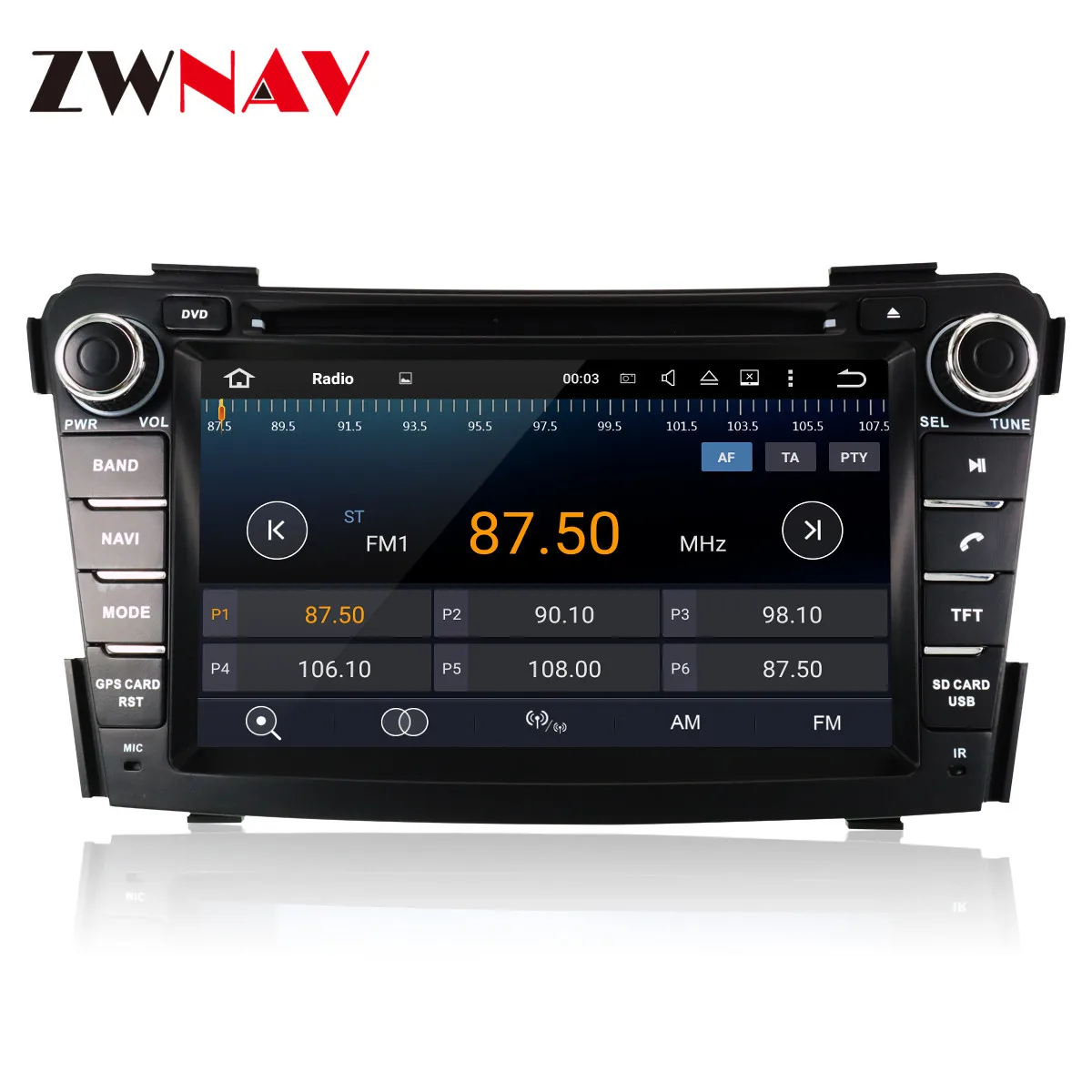 Android10.0 PX5 PX6 Автомобильный CD DVD-плеер GPS-навигация для Hyundai I40 2011-2016 автомобильное