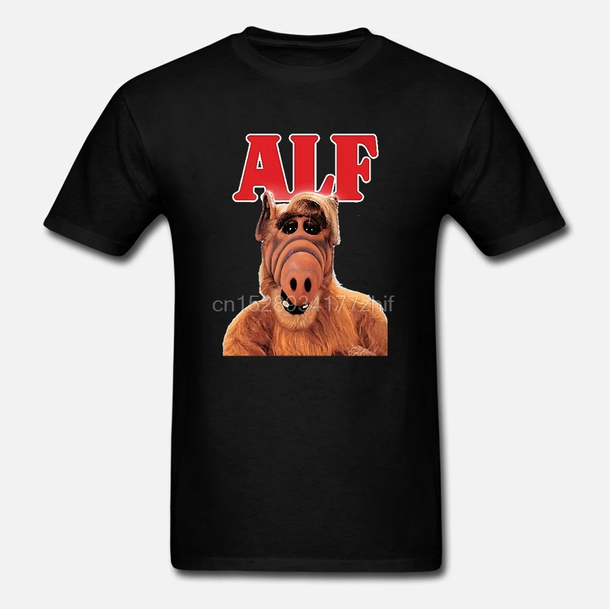 Постер для ТВ-шоу Alf V2 Футболка K зеленая розовая голубая желтая все размеры от S до